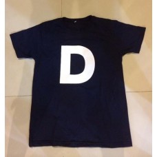 เสื้อยืดแฟชั่น เสื้อคู่ เสื้อแก๊ง เสื้อสกรีนตัวอักษรภาษาอังกฤษ alphabet A-Z มี 6สีเสื้อให้เลือก ไซส์ S-XXL