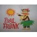 เสื้อ Paul Frank สกรีน ลายลิงเต้นฮูล่า size s ผ้าบาง และ นิ่ม สวมใส่สบาย